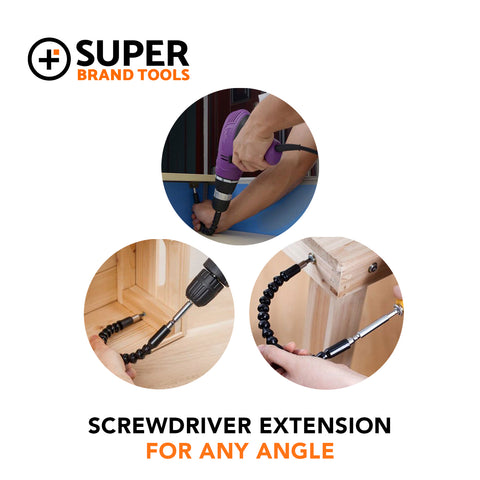 Image of The SuperBit™ - The 360 Degree Screwdriver Extension for ANY Angle!
