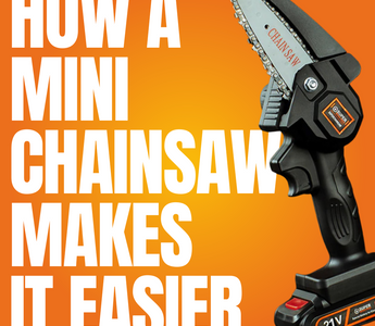 DIY Treehouse Building: How a Mini Chainsaw Makes It Easier