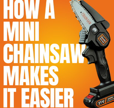 DIY Treehouse Building: How a Mini Chainsaw Makes It Easier