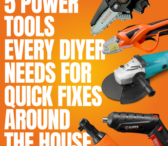 5 Power Tools Every DIYer Needs for Quick Fixes Around the House