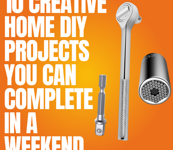 10 Creative Home DIY Projects You Can Complete in a Weekend