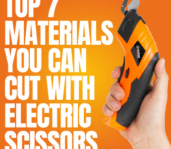 Top 7 Materials You Can Cut with Electric Scissors (And What You Shouldn’t)