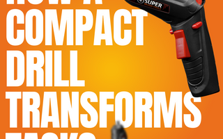 From Drilling to Screwdriving: How a Compact Drill Transforms Tasks