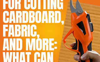 Electric Scissors for Cutting Cardboard, Fabric, and More: What Can They Cut?