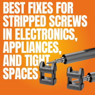 Best Fixes for Stripped Screws in Electronics, Appliances, and Tight Spaces