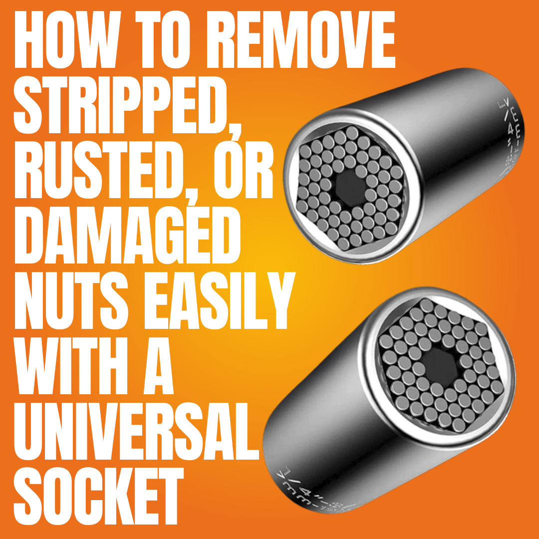 How to Remove Stripped, Rusted, or Damaged Nuts Easily with a Universa ...