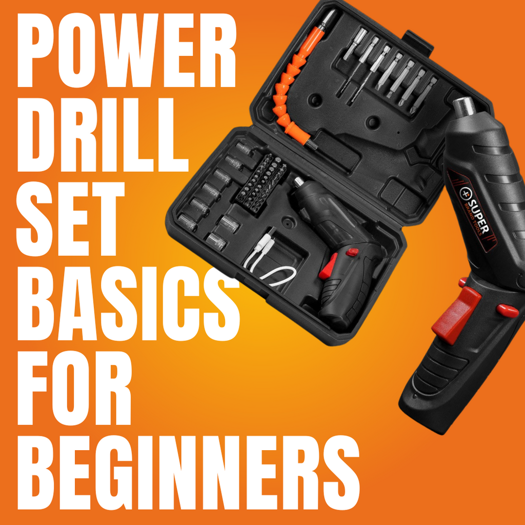 DIY Home Improvement 101: Power Drill Set Basics for Beginners