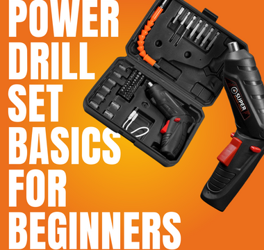 DIY Home Improvement 101: Power Drill Set Basics for Beginners