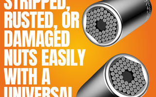 How to Remove Stripped, Rusted, or Damaged Nuts Easily with a Universal Socket