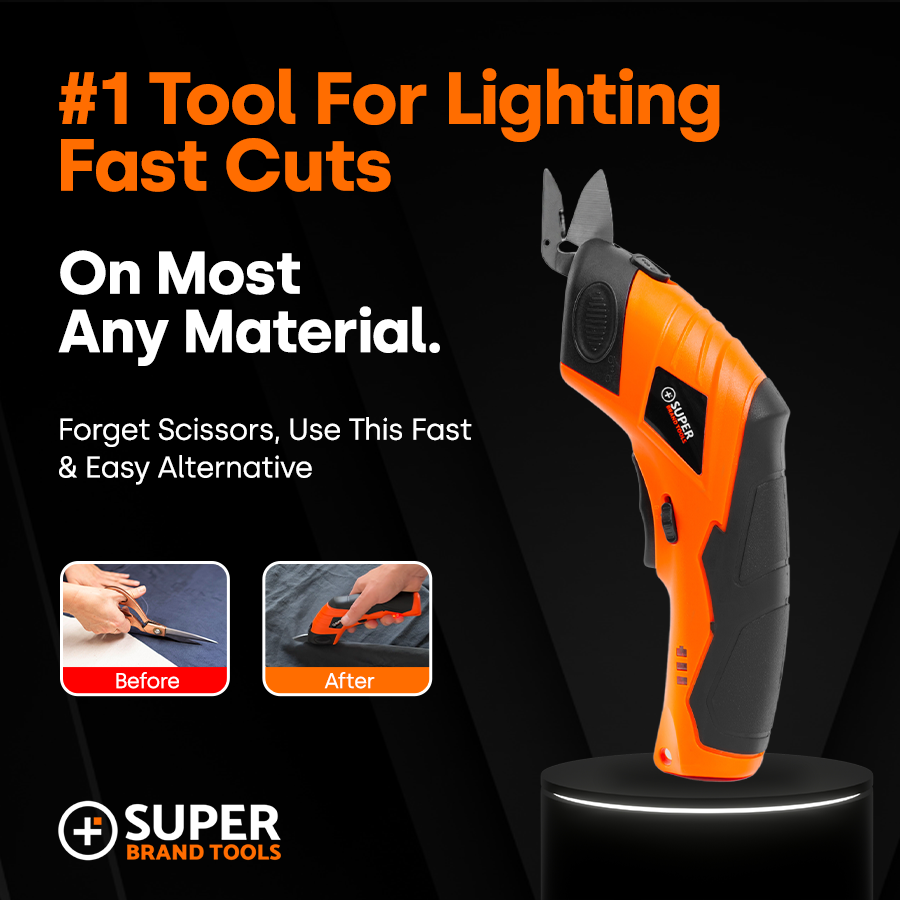 SuperScissor - Ultimate Electric Scissors for Home and Craft