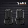 12V Li-Ion SuperRatchet Battery - Two Pack