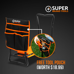 SuperKneeler™ - Foldable Garden Kneeler Seat with Tool Bag Buy 1,Buy 2,Buy 3,Buy 4