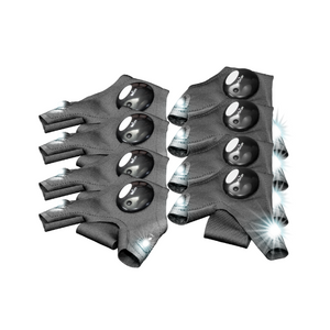 SuperGloves™ LED Flashlight Gloves - A Light Exactly Where You Need it! 4 PAIRS (BUY 3, GET 1 FREE)