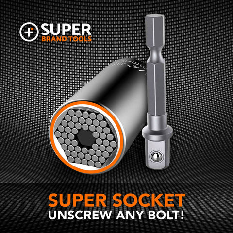 The SuperSocket™ - Unscrew Any Bolt! BUY 1,BUY 2 (Extra 10% OFF),BUY 3 (Extra 15% OFF),BUY 4 (EXTRA 20% OFF)