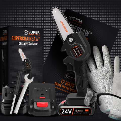 Image of Superbrand tools Supersaw chainsaw bundle