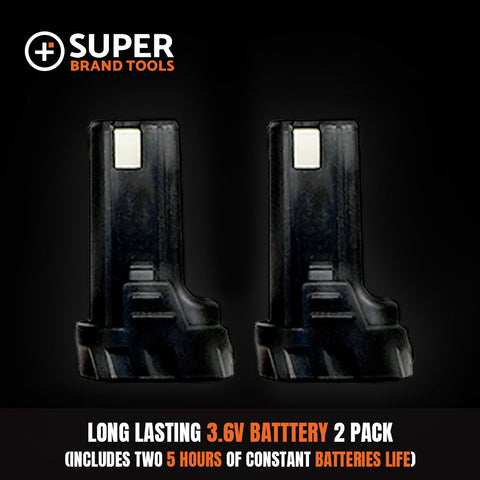 3.6V Battery For The SuperPruners - Two Pack